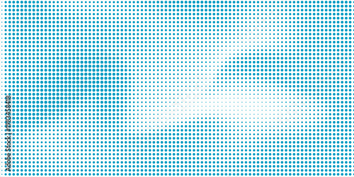 Digital gradient with points. Abstract futuristic panel. Dotted Backgound. Monochrome halftone pattern. Grunge  backdrop with circles, dots, point. Vector illustration