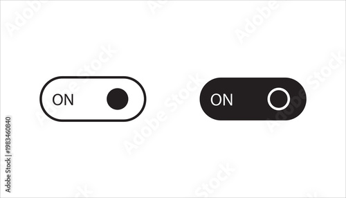 on of swithk icon set, with white background