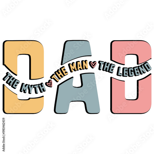 Dad Svg, Father's Day Svg, Dad Life Svg