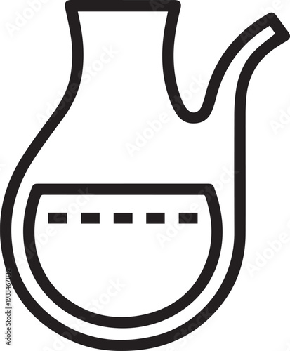 Premium Minimalist Weather Glass Liquid Level Indicator Icon Set for Climate Analytics Dashboards, Environmental Monitoring Apps, Industrial Process Control Systems, Data Visualization