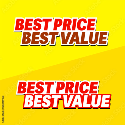 Best Price Best Value Typography 04112016