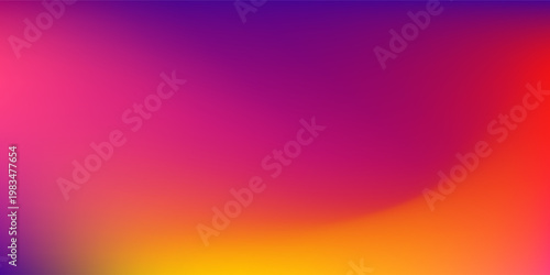 Abstract gradient red orange and pink soft colorful background. Modern horizontal design for mobile app.