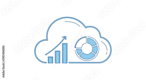 Cloud computing statistics and growth.