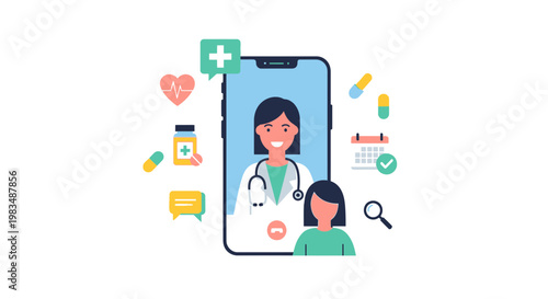 Online Doctor Consultation via Smartphone - Telemedicine and Health Care Technology