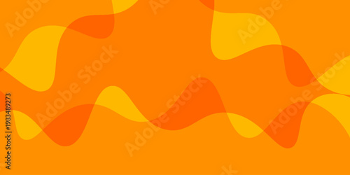Dynamic orange textured background design in 3D style with orange color. Vector background