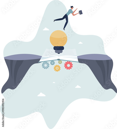 Bridging the gap with business knowledge and education.person's life situation and his activities.