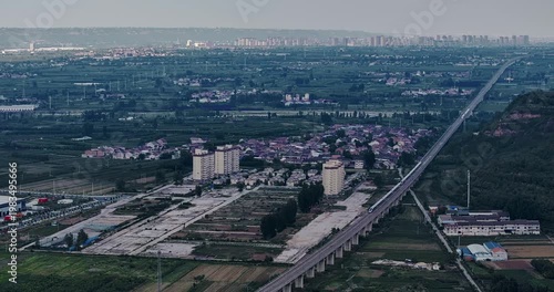 scenery of baoji, china