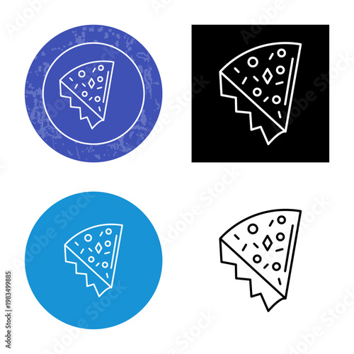 Pizza Slice Icon Design