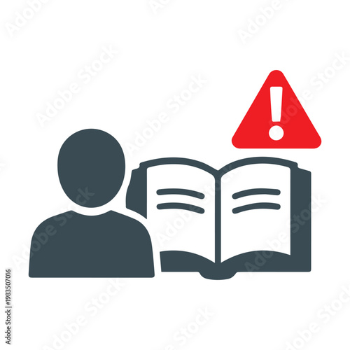 User manual instruction warning symbol for product safety guidance