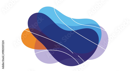 abstract colorful shapes and lines.