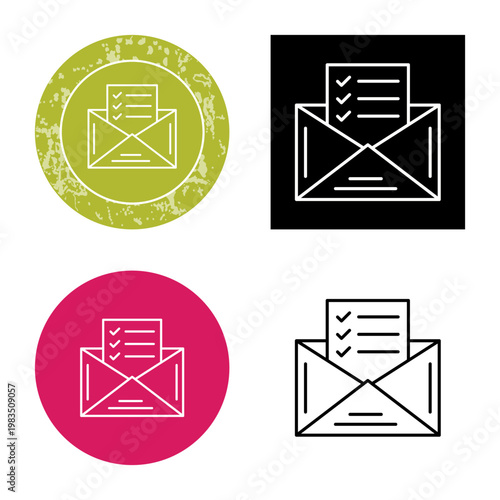 Check List Icon Design