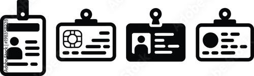 Black and white illustration of four different remote controls