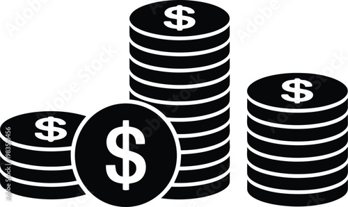 Stacks of money a visual representation of wealth and financial growth