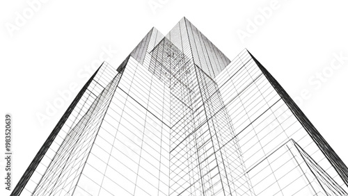 A detailed illustration of a pyramid with intricate stonework and texture Vector