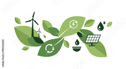 A vibrant green leaf against a clean white backdrop evokes a sense of freshness, nature, and organic growth. Suitable for health, eco-friendly marketi