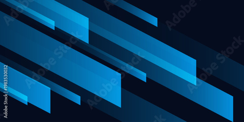 Blue background with abstract square shape, dynamic and sport banner concept. eps10