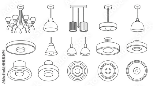 Assorted vintage and modern musical instruments and icons collection Vector