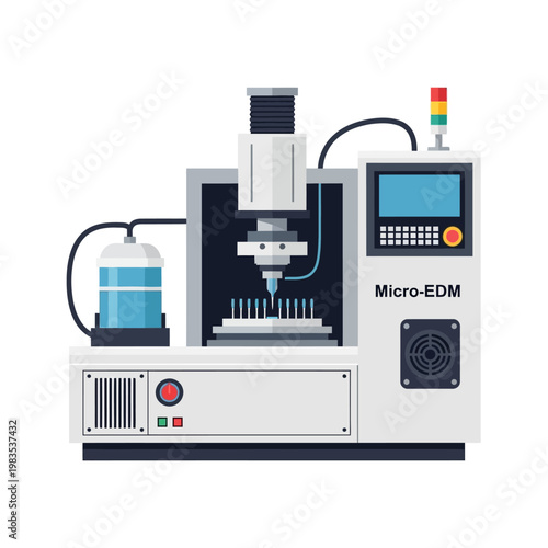 Micro-EDM machine for precision manufacturing, industrial technology