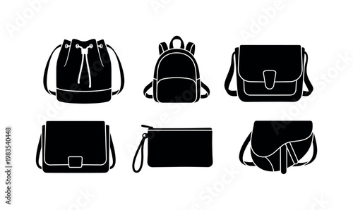 bucket bag cylindrical shape, backpack mini style, messenger bag flap closure, wristlet small strap, saddle bag curved flap bold