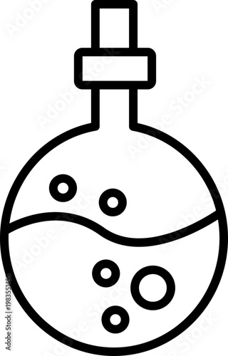 Elixir Icon, Magic Elixir Bottle, Potion Elixir Symbol