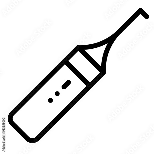 Electric Toothbrush icon vector graphic illustration. Suitable for website design, app, template, characters.