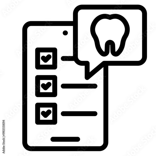 Mobile Contacticon vector graphic illustration. Suitable for website design, app, template, characters.