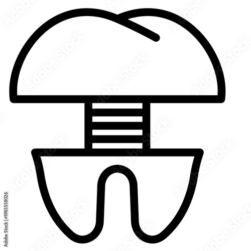 Core Bulb Up icon vector graphic illustration. Suitable for website design, app, template, characters.