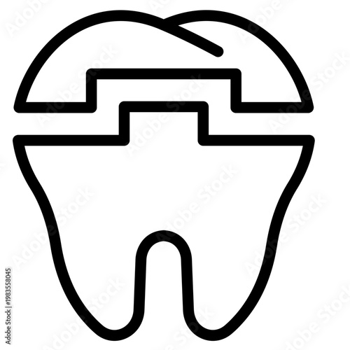 Crown install icon vector graphic illustration. Suitable for website design, app, template, characters.