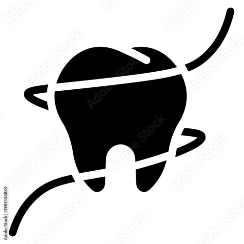 Floassing  icon glyph style vector graphic illustration. Suitable for website design, app, template.