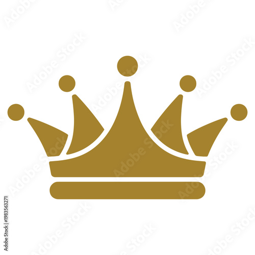 A regal crown symbolizing royalty and monarchy with intricate golden design elements.
