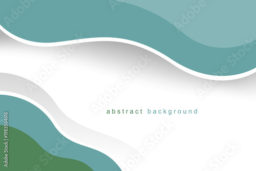 Colorful wave abstract background with space for text and message. template design
