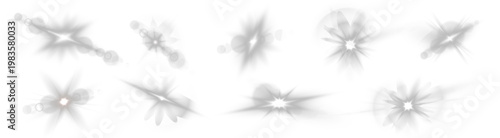 Shining starburst light PNG transparent background, sparkle glow flare, bright glitter beam, lens flare effect, abstract futuristic illumination overlay, magic design