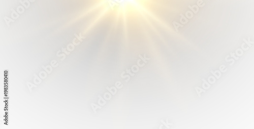 Golden sunlight flare rays PNG transparent, bright burst glow effect, shining sparkle star beam, magical starlight flash, glitter shine, abstract radiant illumination background