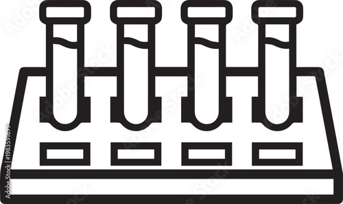 Professional Lab Slide Preparation Tray with Sample Vials for Microscopy, Histology, Cytology, and Medical Diagnostics – Essential for Slide Mounting, Staining, and Pathology Workflow