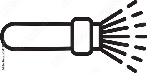 Professional Slide Preparation Brush with Natural Fibers Vector Icon for Scientific Research, Medical Presentations, Lab Documentation, Microscopy Slides, Histology Samples, Pathology