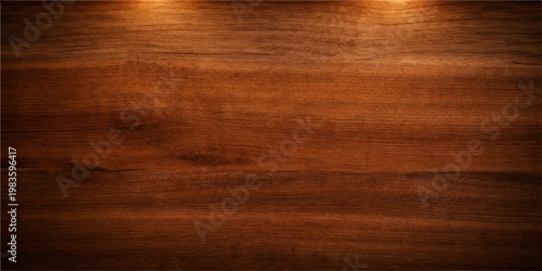 A dark brown natural oak wood texture background featuring a rustic timber grain pattern on an old weathered hardwood plank surface material