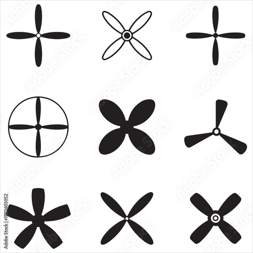 Aircraft Propeller Clipart