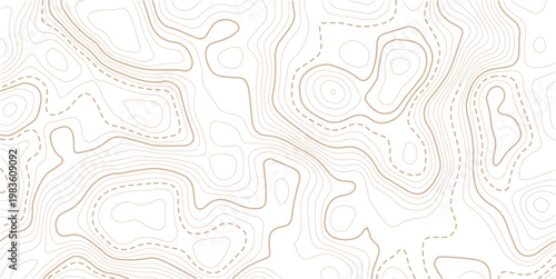 Light topographic topo contour map background. Geographic abstract grid. vector illustration . Topography and geography map grid abstract backdrop. Business concept. Vector illustration
