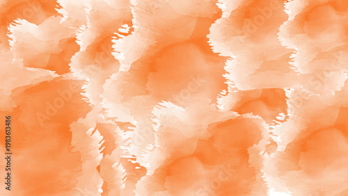 Abstract Watercolor Background with Soft Gradient Wash and Artistic Texture