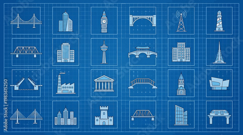 City Landmarks and Bridges.