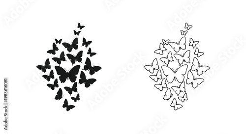 Elegant Geometric Mandala Art Designs Vector