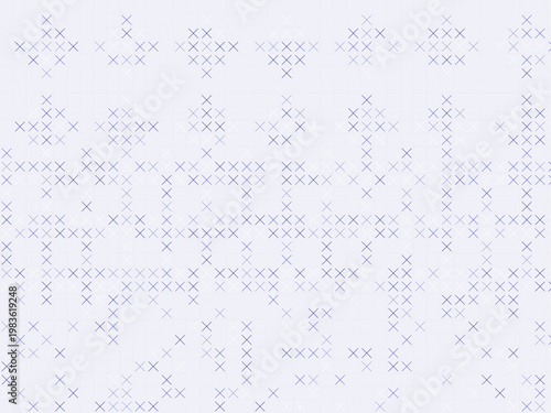 Traditional Cross Stitch Embroidery Decorative Background