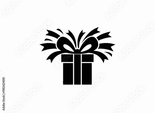 Gift of Joy: An elegant gift box, tied with a beautiful bow, ready to bestow joy and celebrate special occasions.