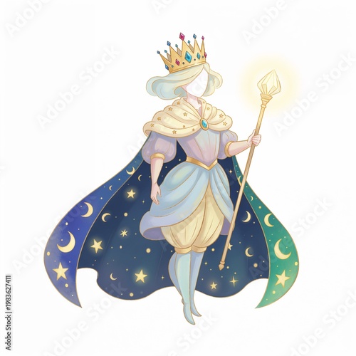 girl with a crown