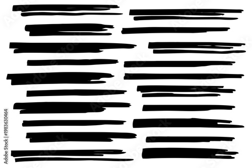 Abstract dark image with faint scattered linear light streaks