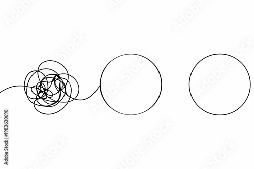 From chaos and complexity to clarity a visual representation of order