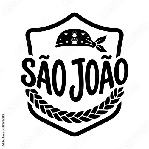 Storyteller by bonfire with village crowd at Sao Joao festival