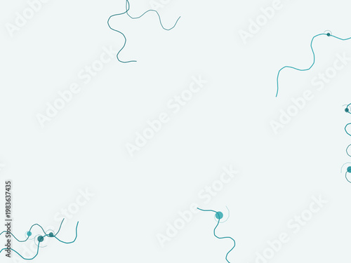 Elegant Art Nouveau Vine Pattern Luxury Ornamental Background