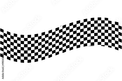 Minimalist white creeper figure against a stark black background