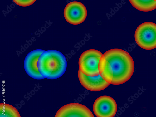 Temperature Heat Map Gradient Weather Visualization Background
